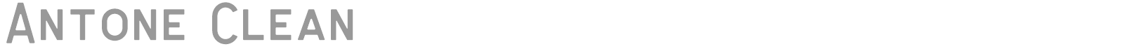 Antone font preview